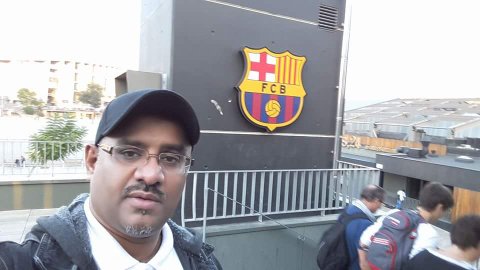 زيارة نادي برشلونة الاسباني