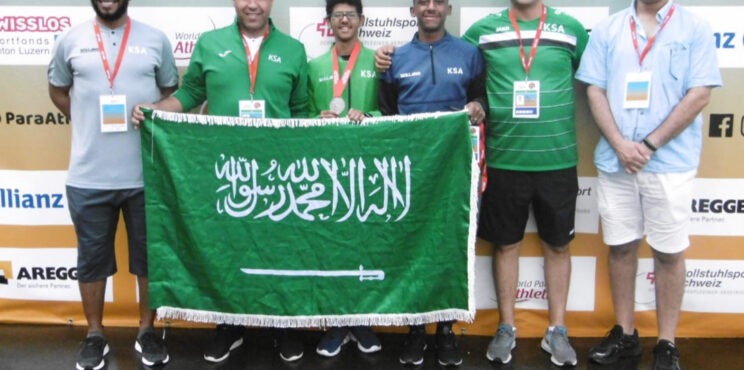 الميدالية الفضية للعداء السعودي “اسامة مسرحي ” في بطولة العالم للشباب لألعاب القوى لذوي الاحتياجات الخاصة