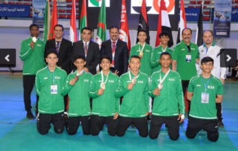شباب وناشئو المملكة للكاراتيه يحصدون 7 ميداليات عربية في بداية انطلاق البطولة العربية الرابعة بتونس