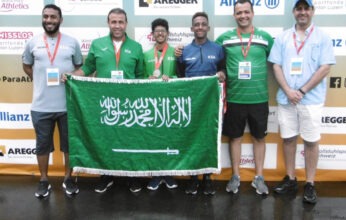 الميدالية الفضية للعداء السعودي “اسامة مسرحي ” في بطولة العالم للشباب لألعاب القوى لذوي الاحتياجات الخاصة
